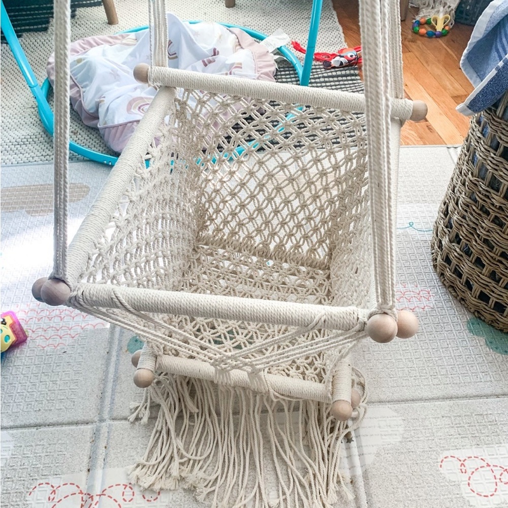 Baby boho swing